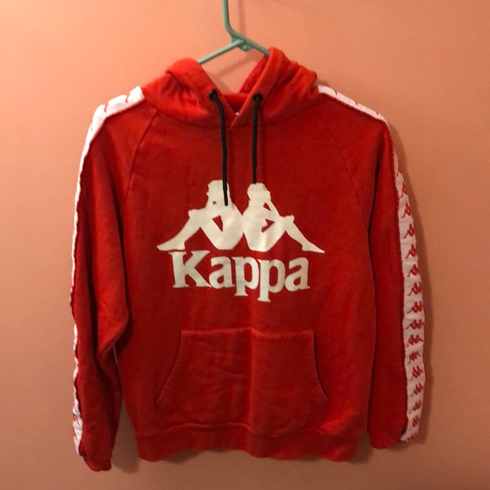 Red Medium kappa hoodie